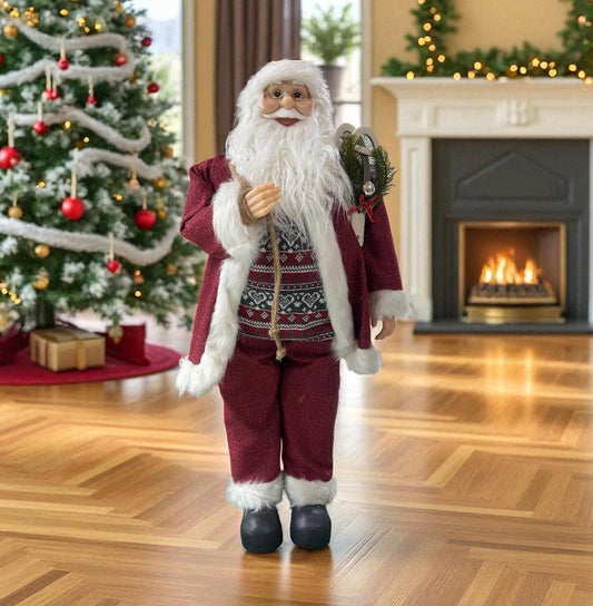papa noel rojo