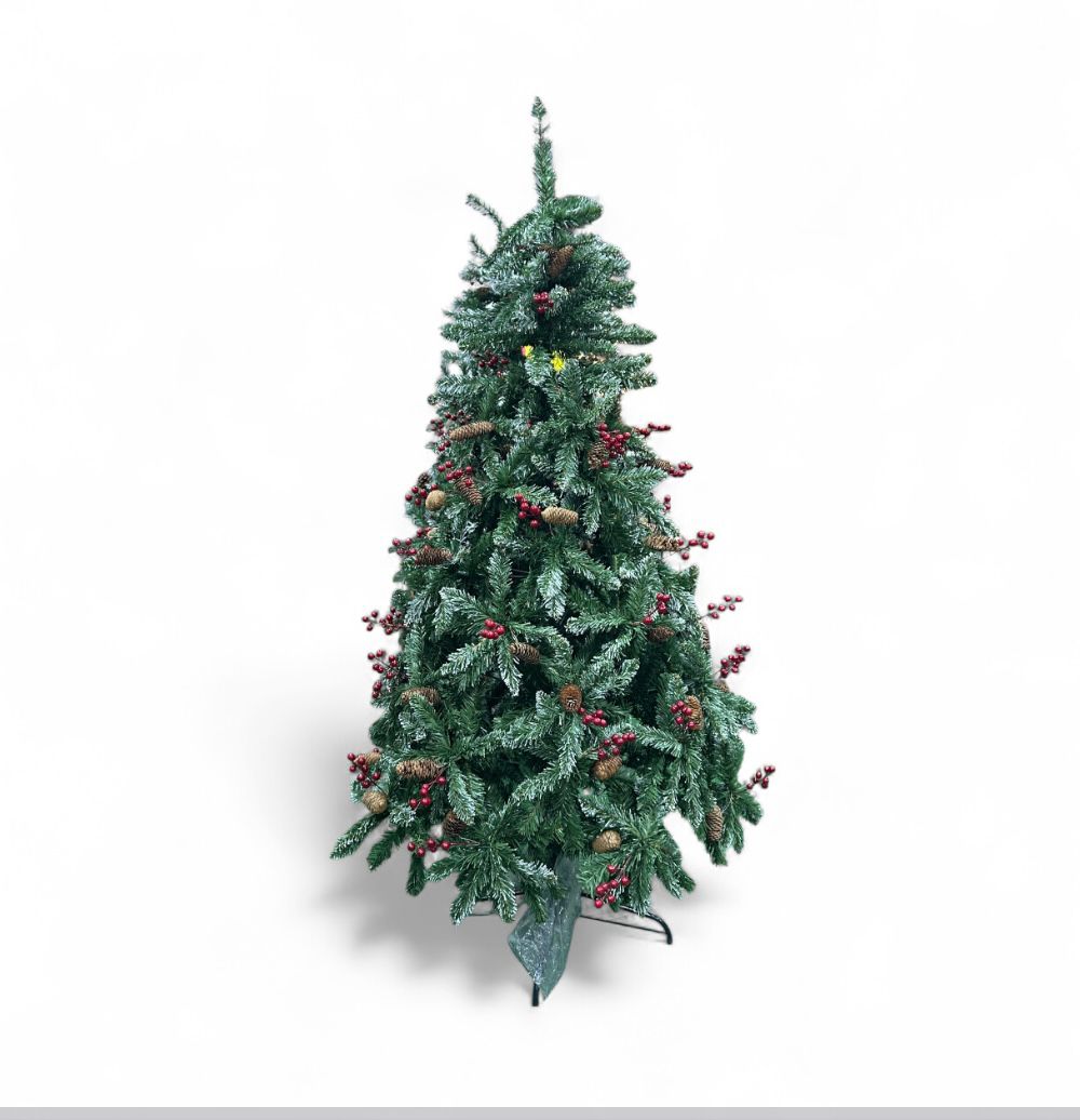 arbol navideño con adornos