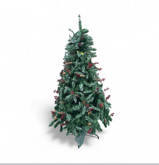 arbol navideño con adornos