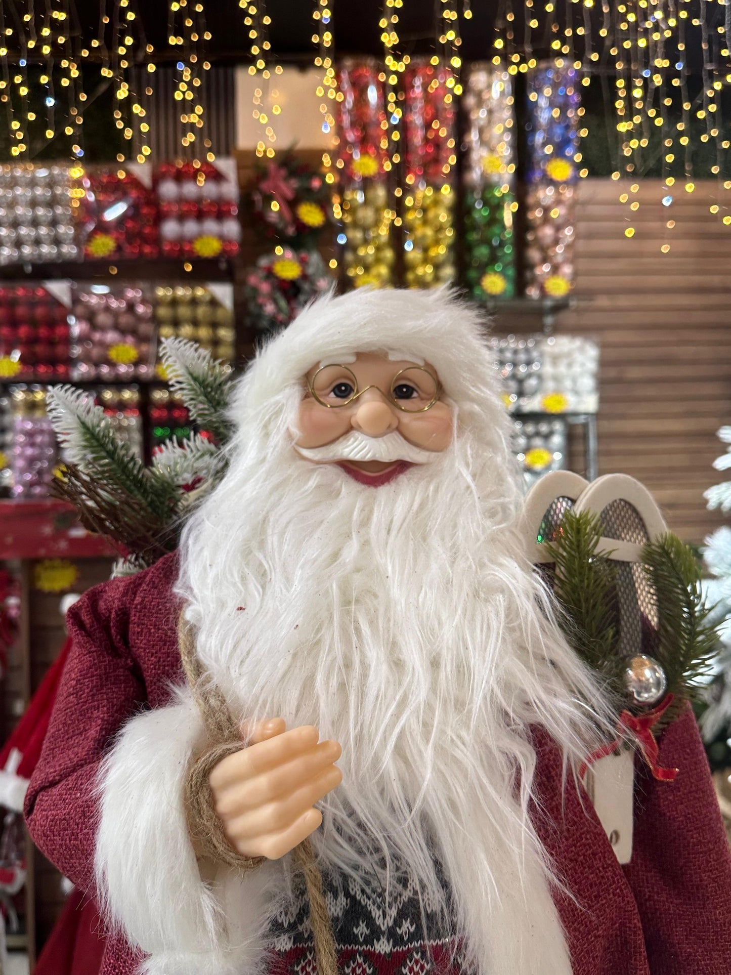 papa noel rojo